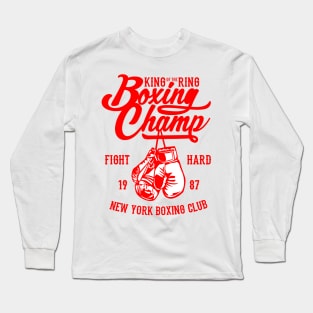 Boxing Champion Long Sleeve T-Shirt